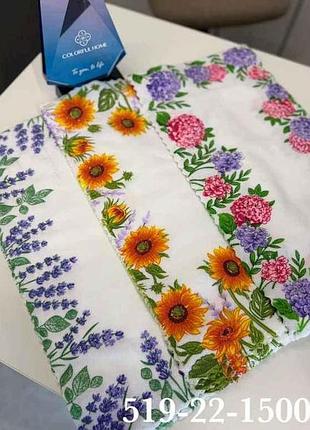 Рушник 25*50 мікрофібра арт.519-22 тм colorfulhome