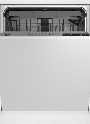 Посудомийна машина beko вбудована, 15компл., d, 60см, 3й кошик, білий