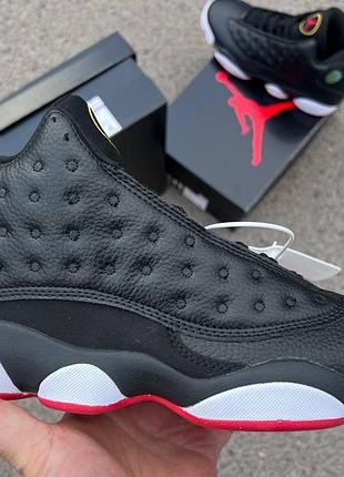 Кросівки чоловічі jordan 13 retro playoff чорні