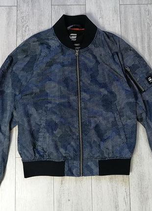 Оригинальный бомбер g-star raw attacc bomber aop (размер m)