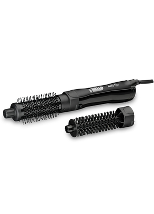 Фен-щетка babyliss, 800вт, 2 режима, холл. обдув, керамика, черный