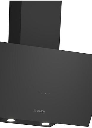 Вытяжка bosch наклонная, 60см, 400 м.куб/ч, черный