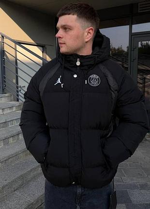 Пуховик jordan × psg puffer jacket