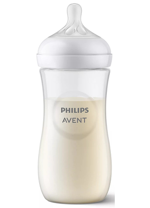 Бутылочка philips avent для кормления natural природный поток, 330 мл.1 шт