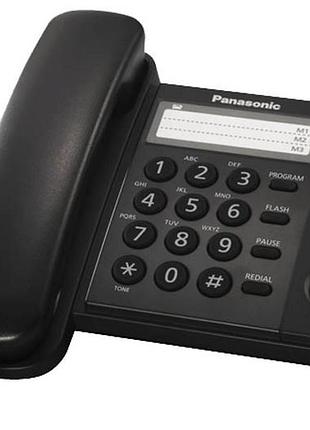 Проводной телефон panasonic kx-ts2352uab black