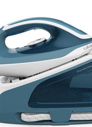 Праска-парогенератор tefal express easy, 2600вт, 1700мл, паровий удар -350гр, постійна пара - 120гр, керам. підошва,