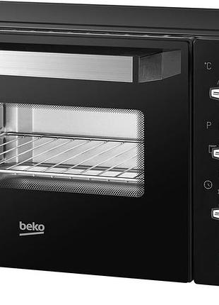 Піч електрична beko, 19л, 1400вт, механіч., конвенція, чорна