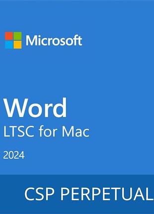 Программный продукт microsoft word ltsc for mac 2024