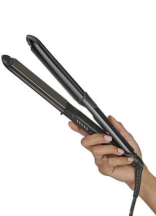 Выпрямитель babyliss black chrome, темп.режимов-5, 130-230°c, титан, черный