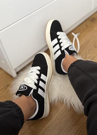 Кросівки жіночі adidas campus чорні