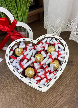 Подарунковий набір ferrero " складна причина чому я тебе кохаю"