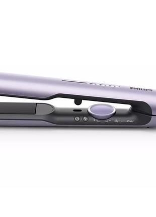 Выпрямитель philips 7000 series, темп.режимов-12, 120-230с, пластины с аргановым маслом, чехол, керамика, фиолетовый
