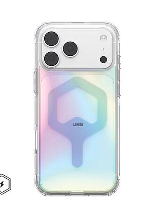 Чохол uag для iphone 18 pro max, plyo magsafe, iridiscent