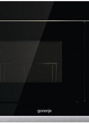 Мікрохвильова піч gorenje вбудовувана, 20л, електр. управл., 800вт, гриль, дисплей, чорний
