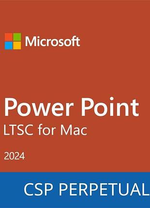 Программный продукт microsoft powerpoint ltsc for mac 2024
