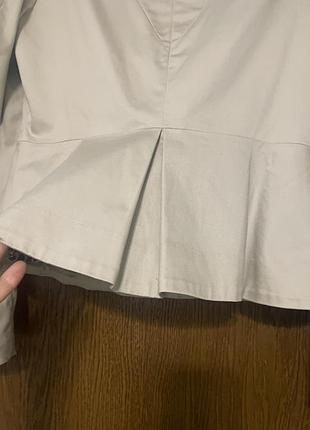 Жіночий піджак h&m бежевий 3