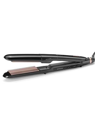 Выпрямитель babyliss steam smoth, темп.режимов-5, 150-230°c, с паром, термо коврик, керамика, черный