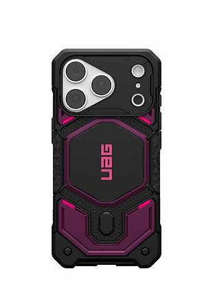 Чохол uag для iphone 18 pro, monarch pro magsafe, deep purple synth
