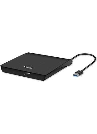 Портативный кардридер antika dvd-rw lt801 с внешним cd-приводом usb 3.0 dvd+/-rw cd+/-rw