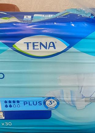 Підгузки для дорослих tena slip plus large 30 шт