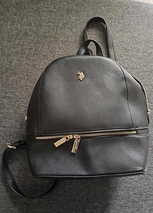 Рюкзак для жінок u.s. polo assn чорний