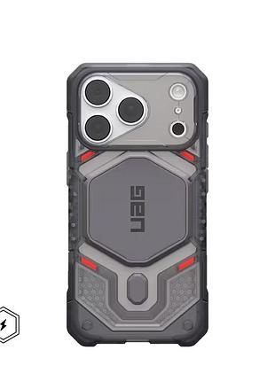 Чохол uag для iphone 18 pro, monarch pro magsafe veil, ash