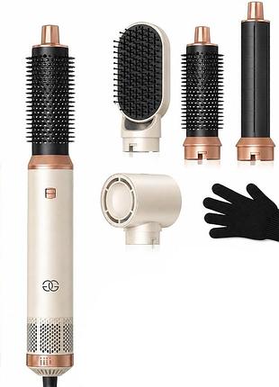 Стайлер для укладки волос 1000 вт golden goods hot airstyler wt-638 многофункциональный стайлер для укладки волос