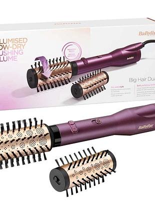 Фен-щітка babyliss volumised blow-dry brushing volume