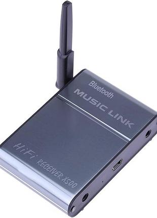 Bluetooth аудиостерео ресивер music link hifi receiver x500 ресивер для беспроводного воспроизведения музыки
