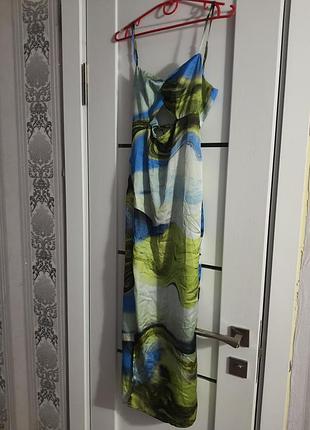 Сукня плаття сарафан шовк легка літня