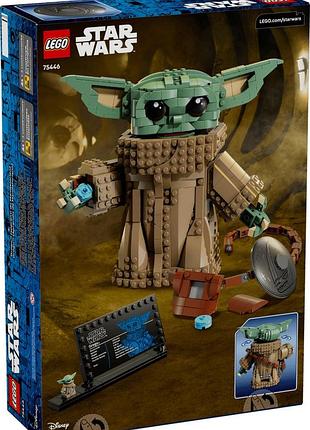 Конструктор lego star wars groгу (подмастер мандалорца)