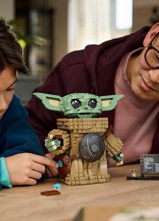 Конструктор lego star wars ґроґу (підмайстер мандалорця) 9