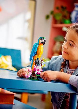 Конструктор lego creator екзотичний папуга 3