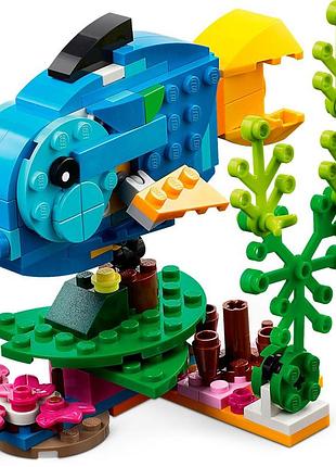 Конструктор lego creator екзотичний папуга 9