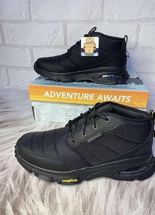 Водонепроникні, чоловічі черевики skechers relaxed fit®: terraform - selvin , оригінал - 42р