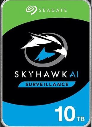 Жорсткий диск seagate 10tb 3.5" 7200 256mb sata skyhawk ai