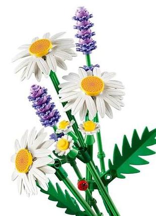 Конструктор lego botanicals ромашки 6