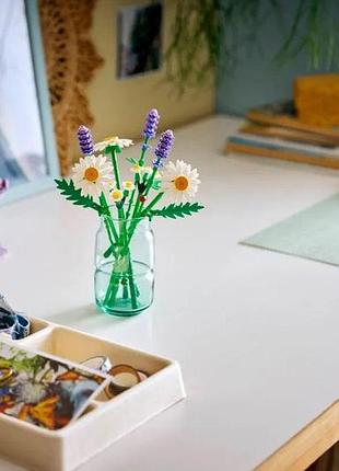Конструктор lego botanicals ромашки 9