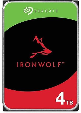 Жорсткий диск seagate 4tb 3.5" 5400 256mb sata ironwolf