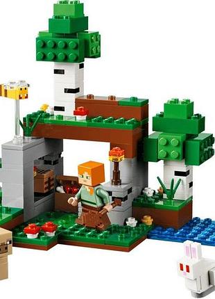 Конструктор lego minecraft приключение первой ночи 3