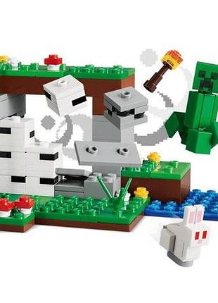 Конструктор lego minecraft приключение первой ночи 6