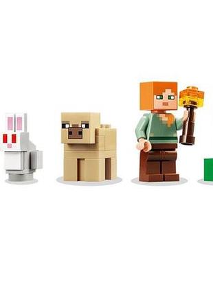 Конструктор lego minecraft приключение первой ночи 7
