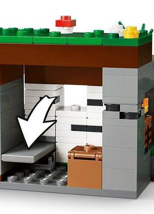 Конструктор lego minecraft приключение первой ночи 8