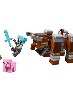 Конструктор lego minecraft аванпост разбойников и опустошитель 3