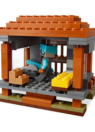 Конструктор lego minecraft аванпост разбойников и опустошитель 7