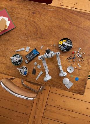 Конструктор lego star wars крокоход at-st 4