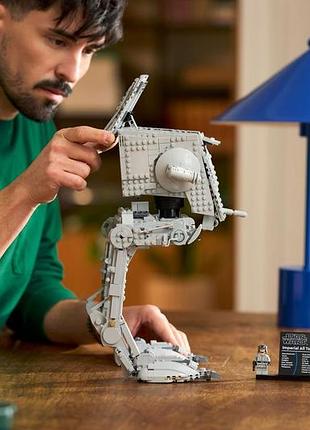 Конструктор lego star wars крокоход at-st 8