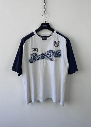 Вінтажна футболка vintage southpole t shirt mens large y2k hip hop cyber skater heavyweight graphic