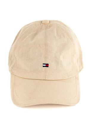 Кепка томмі хілфігер, кепка tommy hilfiger, кепка tommy hilfiger, подарунок хлопцю, подарунок дівчині, томі хілфігер бежевий