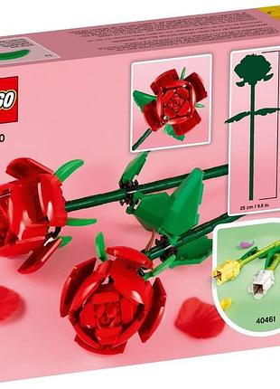 Конструктор lego iconic троянди 2